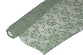 METAL LACE 48CM. X5MT. SILVER