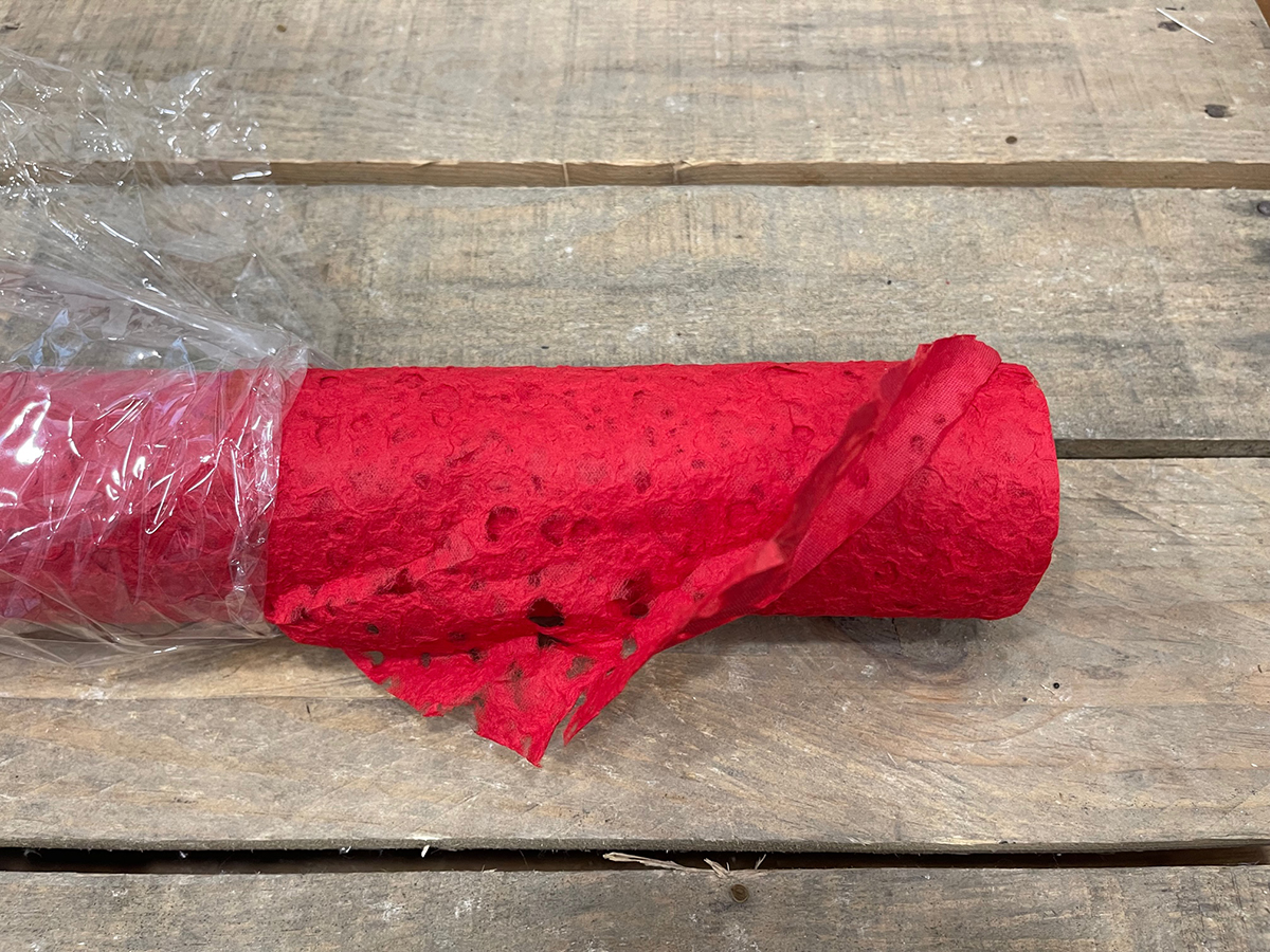 BOB.CARTA ROCCIA D'ACQUA 70CM. X5MT. ROSSO