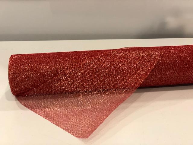 BOB.GARZA LAMINATA 53CM. X9MT. ROSSO