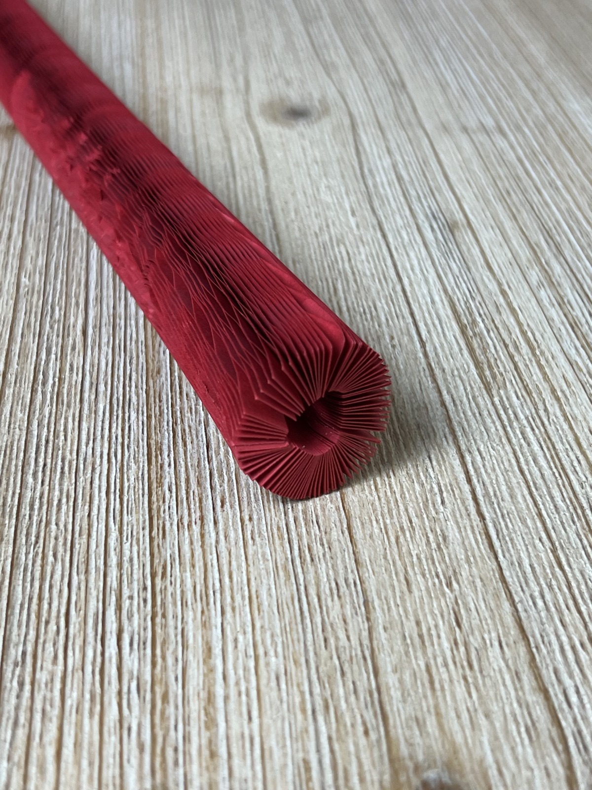 MANICA IN ECORETE H90CM. D.MAX20CM. 3PZ. ROSSO