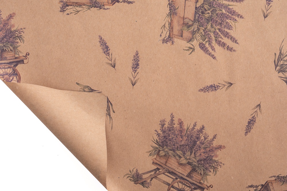 BOB.LAVANDE CARTA KRAFT 60GR. 0,8X40MT.