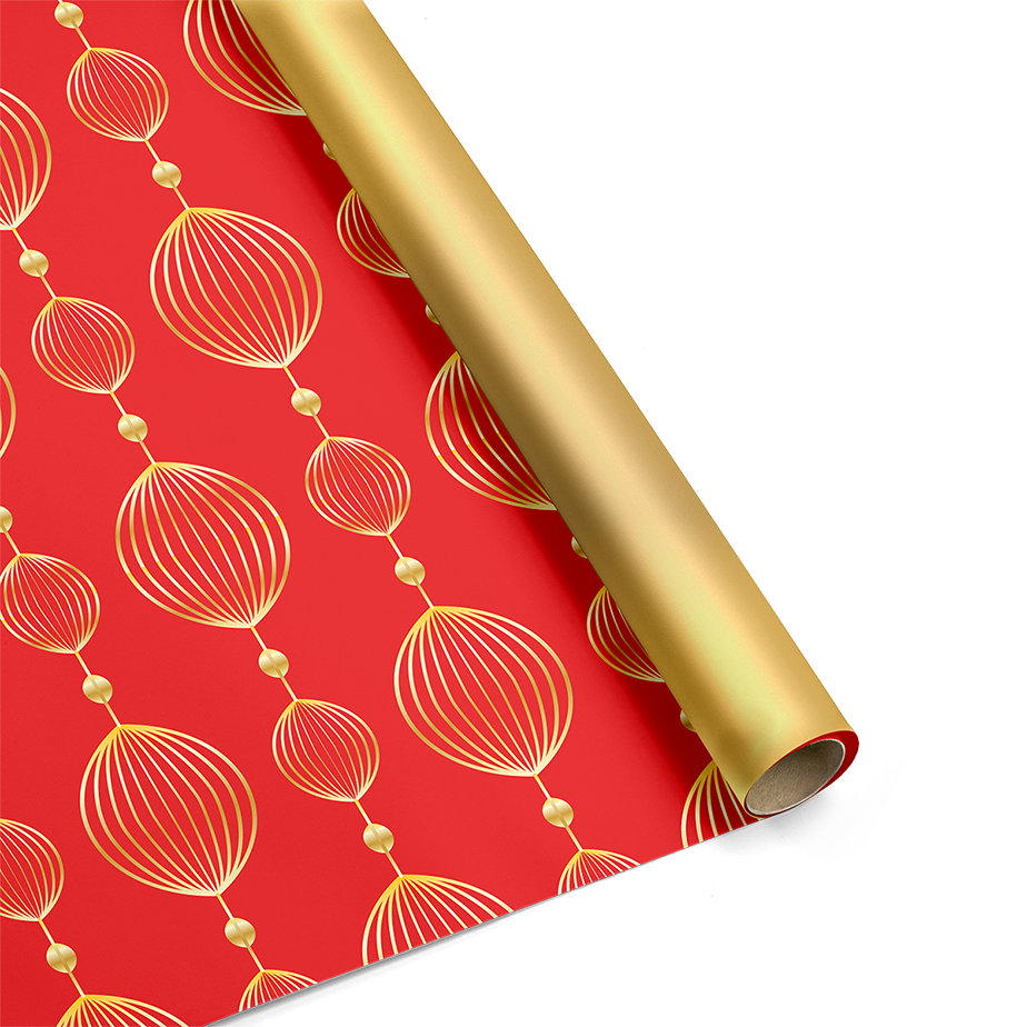 BOB.POLI DECOR 1X25MT. ROSSO/ORO