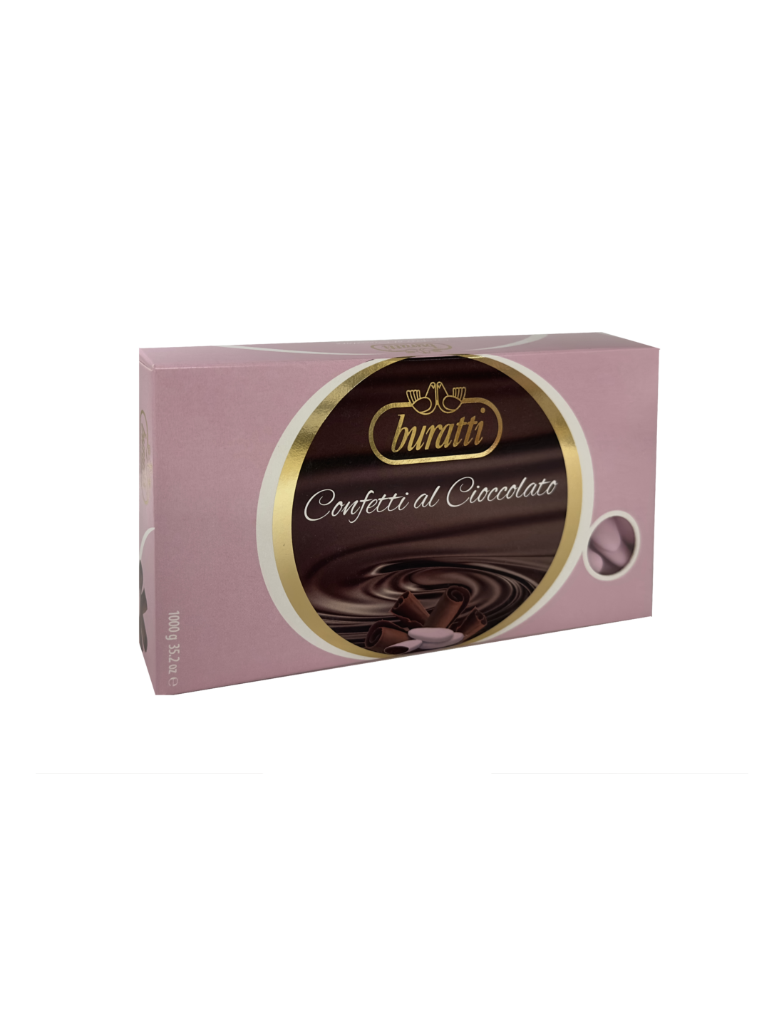 CONFETTI CUORE CIOCC. ROSA 1KG