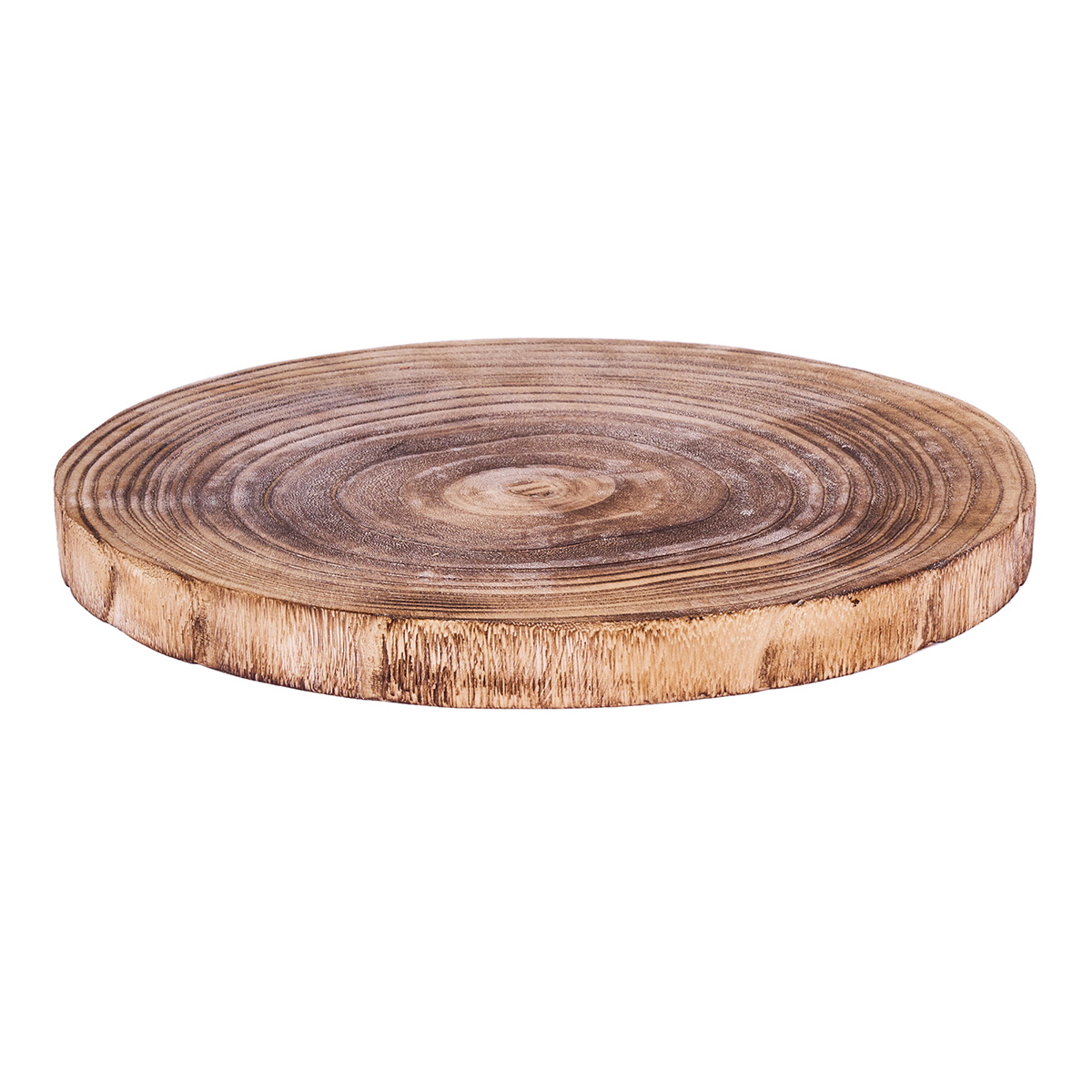 FETTA LEGNO D35 H3CM. MARRONE