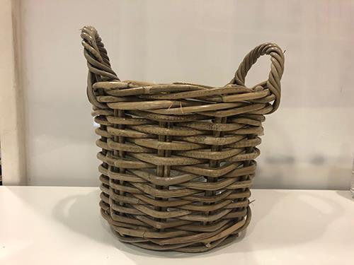 CESTO RATTAN 2MAN. D.24 H20CM.