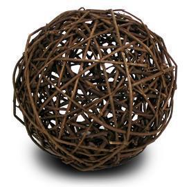 BALL D.15CM. BROWN