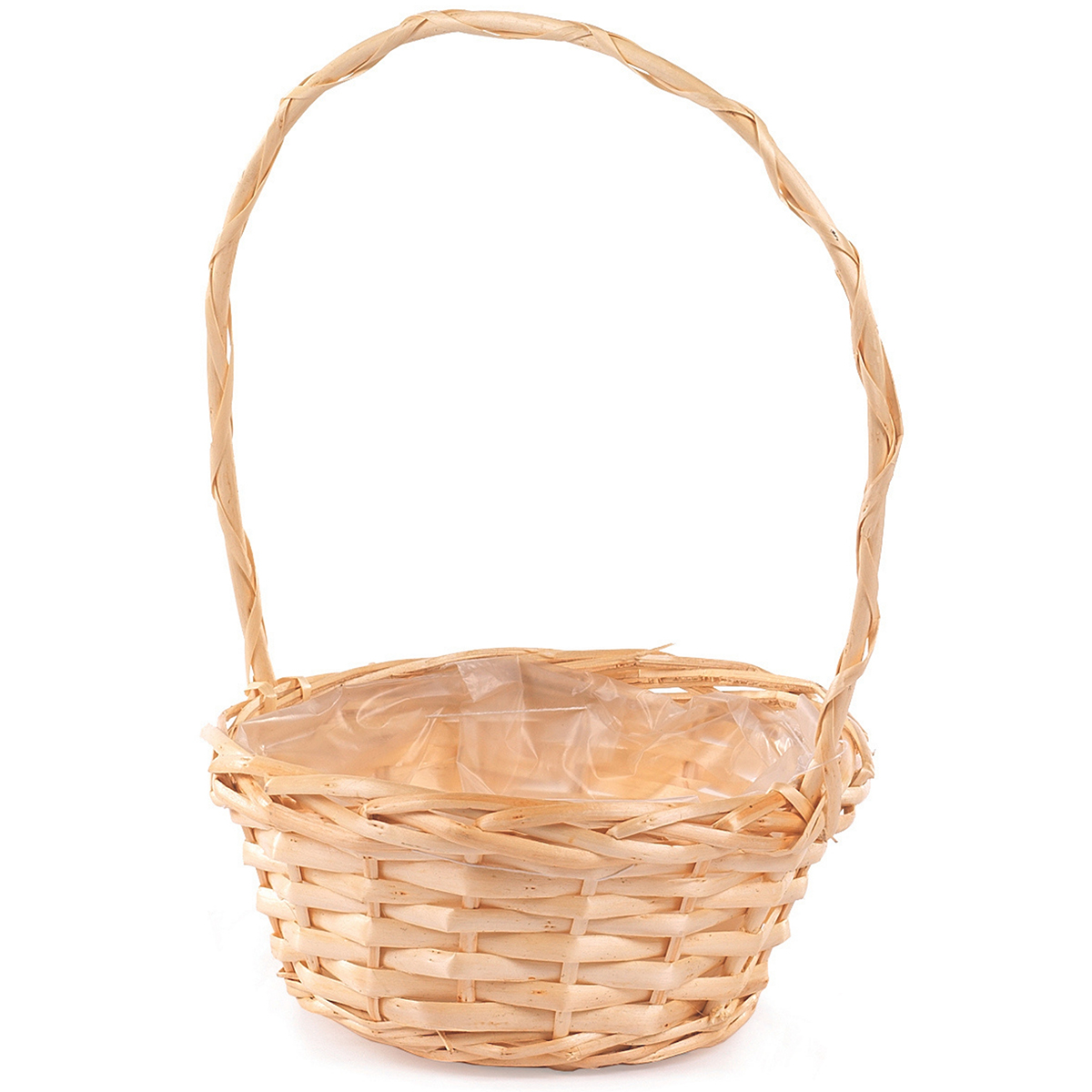 CESTO VIMINI C/MANICO D20 H9,5/32CM. NAT.