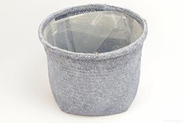 CESTO SEAGRASS H24 D31CM. LEVEND/WASH