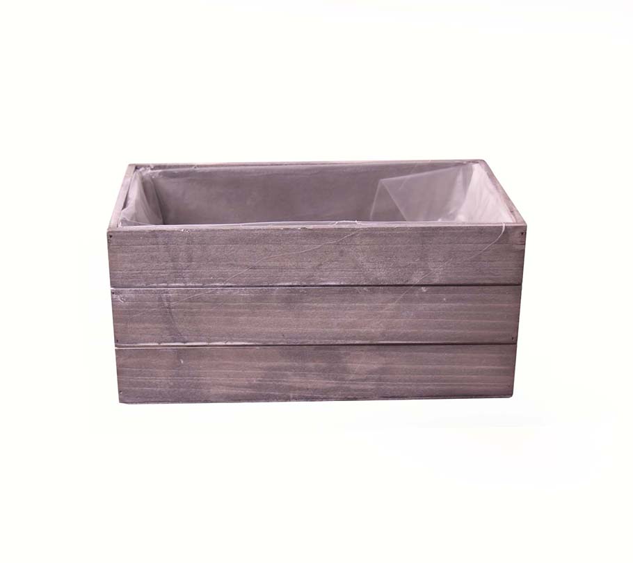 CASSETTINA RETT. 25X13 H12CM. GRIGIO