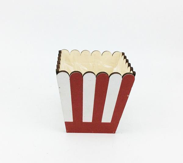 CESTINO POPCORN H14 13,5X13,5CM. 3PZ.