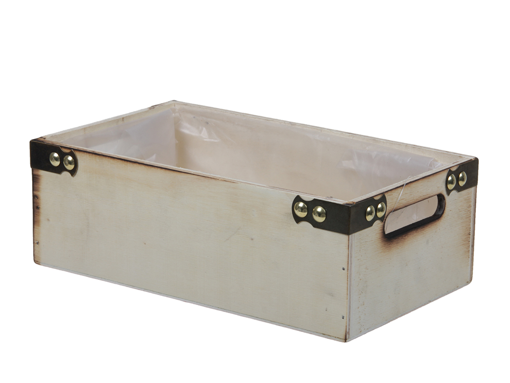 CASS.LEGNO C/CERNIERE H8,5 25X15CM. NAT