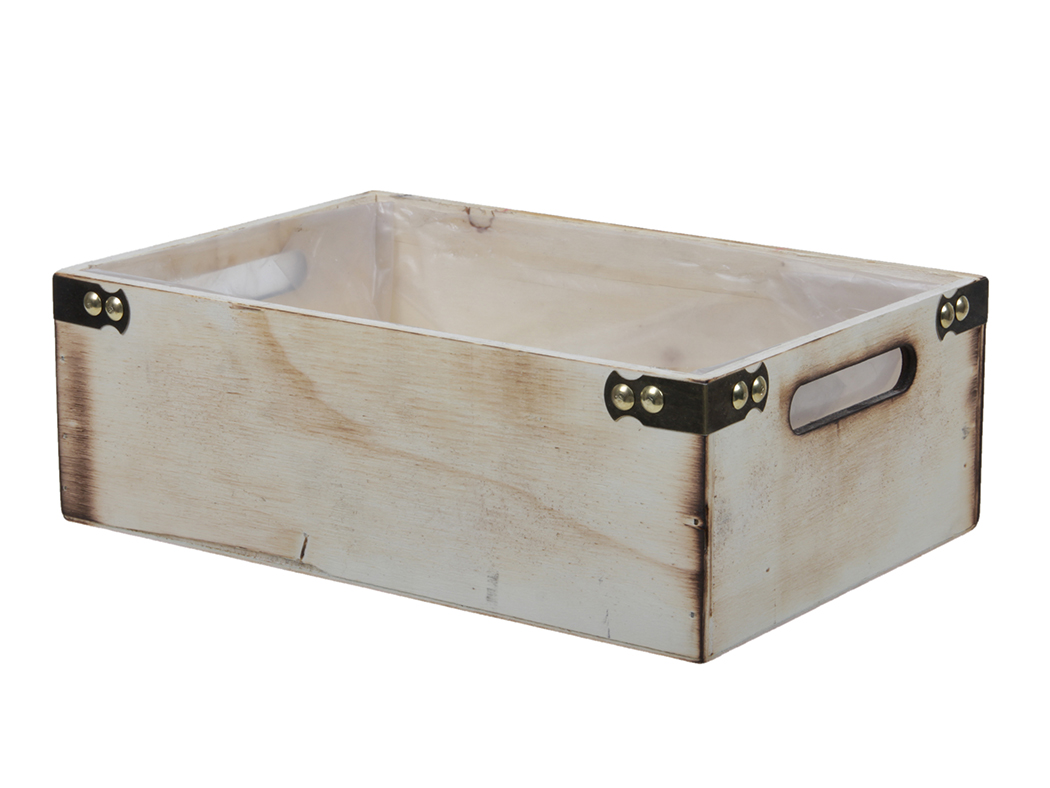 CASS.LEGNO C/CERNIERE H10 30X20CM. NAT