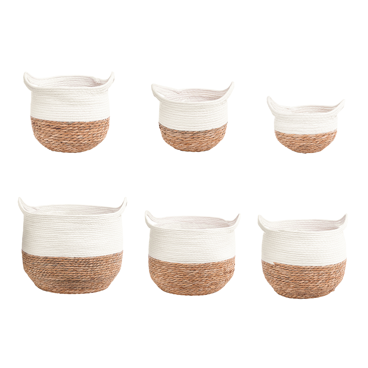 CESTO S/6PZ. D20-28-24-30-34-38 H11-15-21-24-27-32CM.