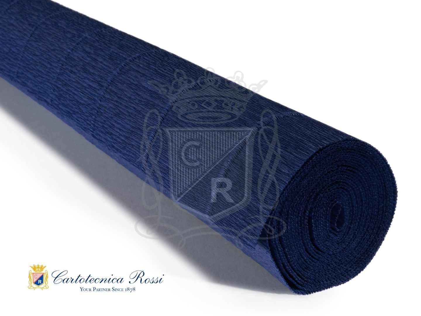 CARTA CRESP.180GR.0,50 X2,5MT. BLU PF555