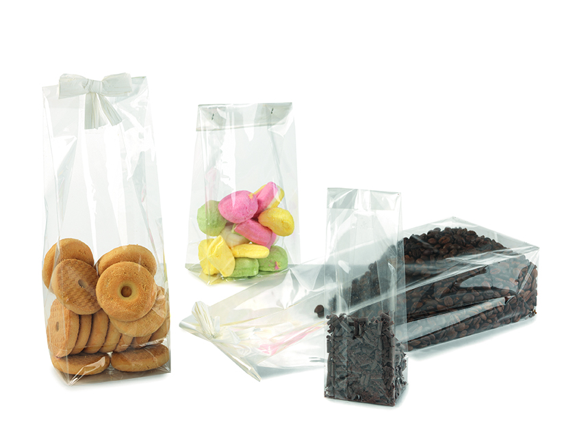 BUSTE F.DO Q.TRASP. 10X30+6CM. 100PZ.