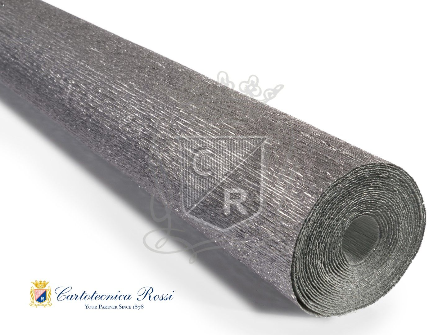 CRESPATE METALL.GR180 0,50X2,5MT.ARG PF802