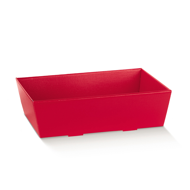 VASS.CON.29X21X9CM. FIBRA ROSSO