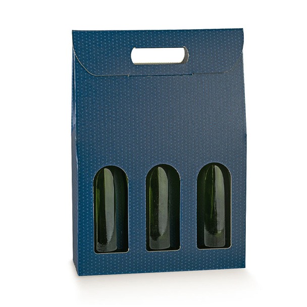 3 BOT.F.27X9X38,5CM. SPOT BLU