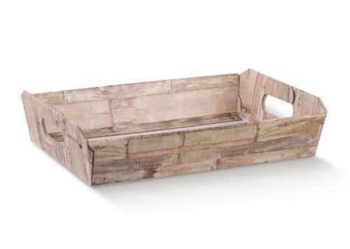 CESTO INC. 40X30X12CM. WOOD