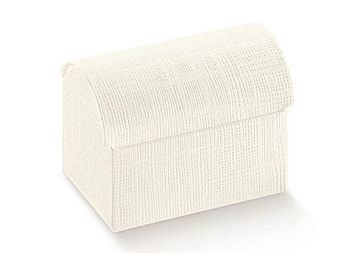 COFANET.20X12X12,5CM. SETA BIANCO