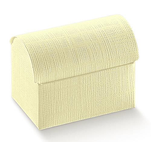 COFANET.20X12X12,5CM. SETA AVORIO