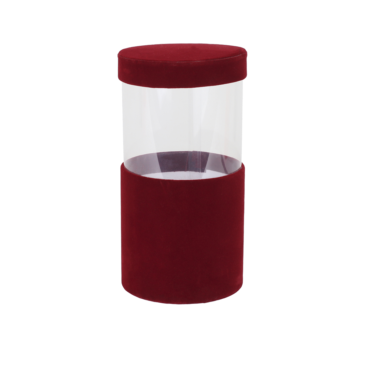 BOX WINDOW VELOURS S/3PZ. D7-10-13 H16-19-22,5CM. BORD.