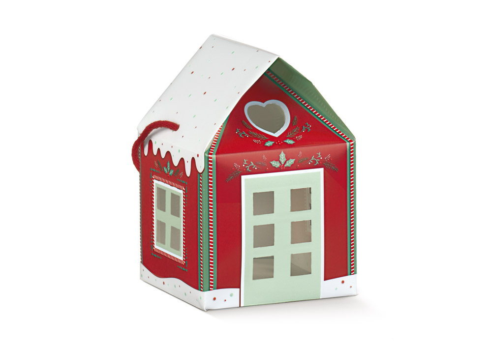 CASETTA C/CORD. 12X12X11CM. RED L.H.