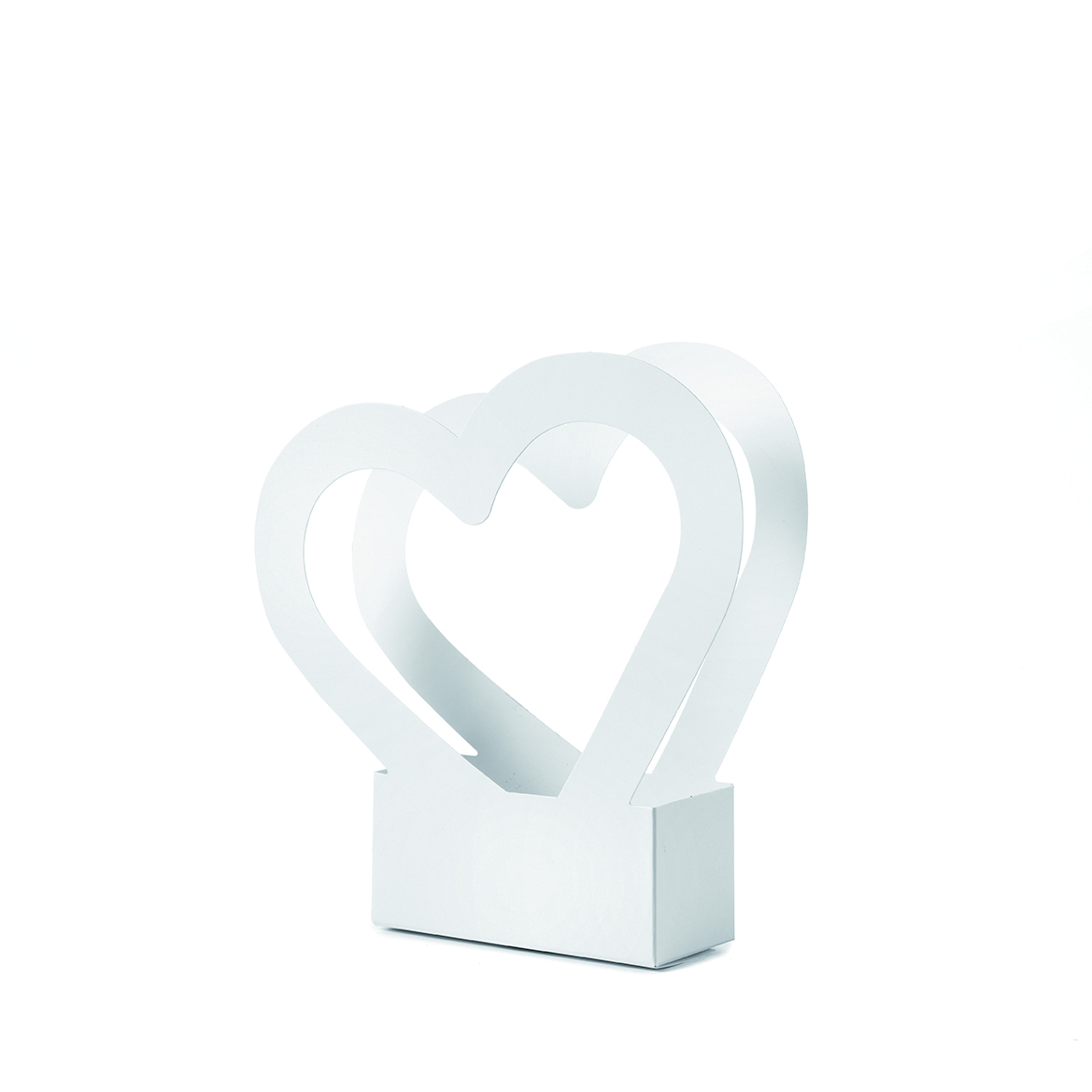 SHOPP.CARTA LOVE 10PZ. 38X40+24+12CM. BI