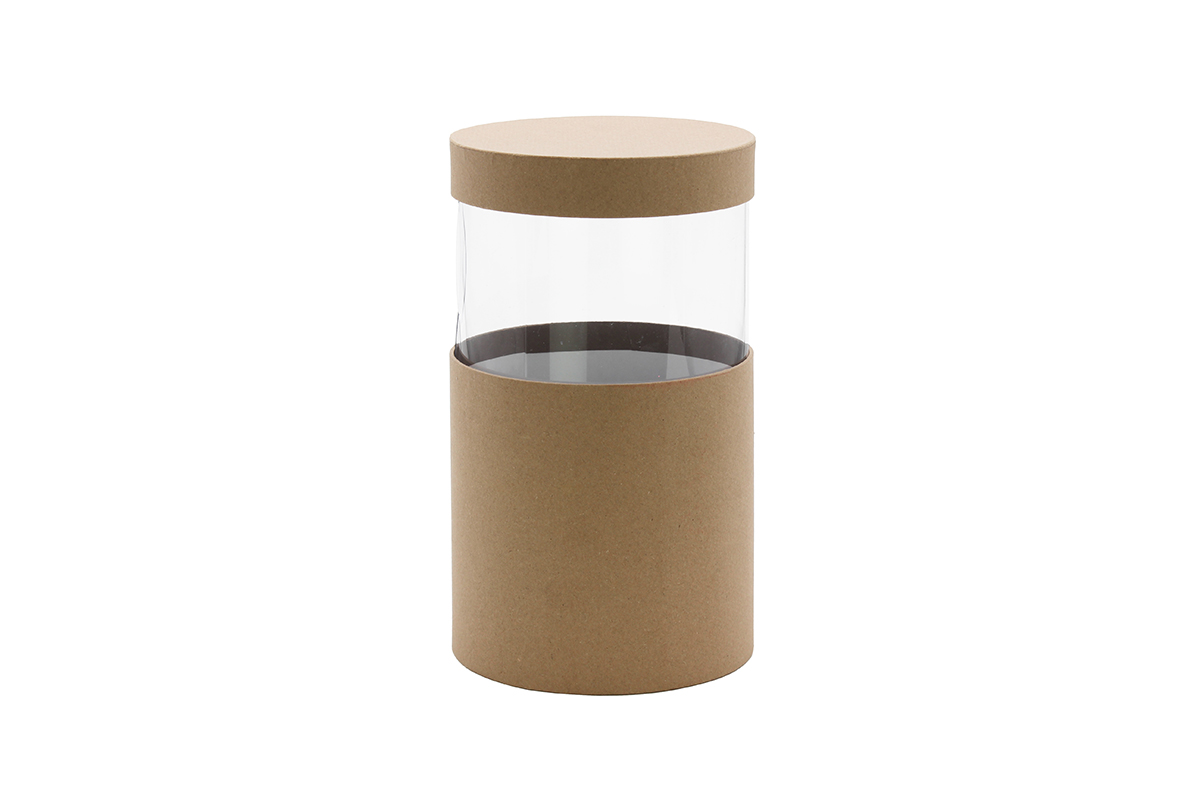 BOX WINDOW D10 H19CM. 3PZ. AVANA