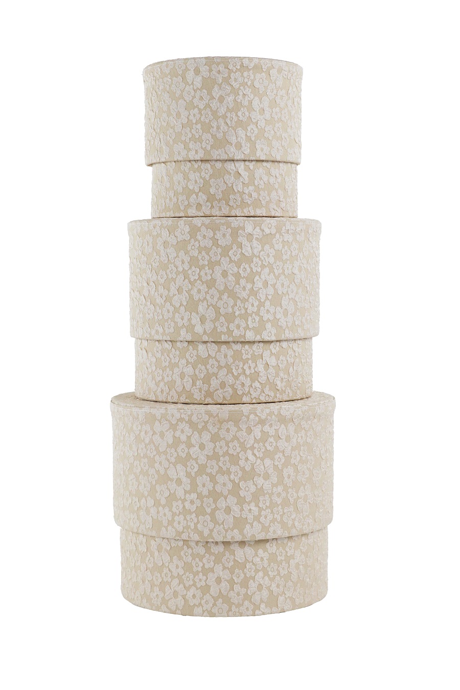SCAT.PETITE FLEURS S/3PZ. C/PL. D12-14-16CM. LINO