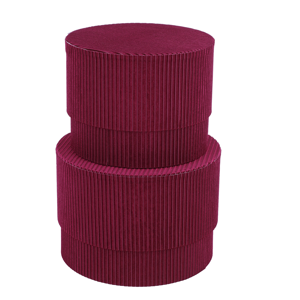 SCAT.FASH.COSTES S/2PZ. D24,2-26,5 H18-19CM. BORDEAUX