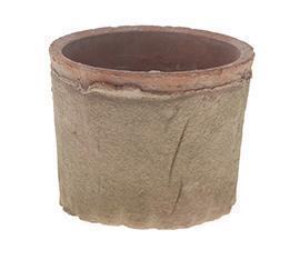 VASO PIETRA H10CM. D13CM. NATURALE