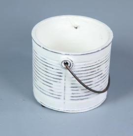 VASO CERAMICA H16 D16CM. BIANCO