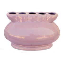 TULIP VASE H.9,5 L15,5 PINK