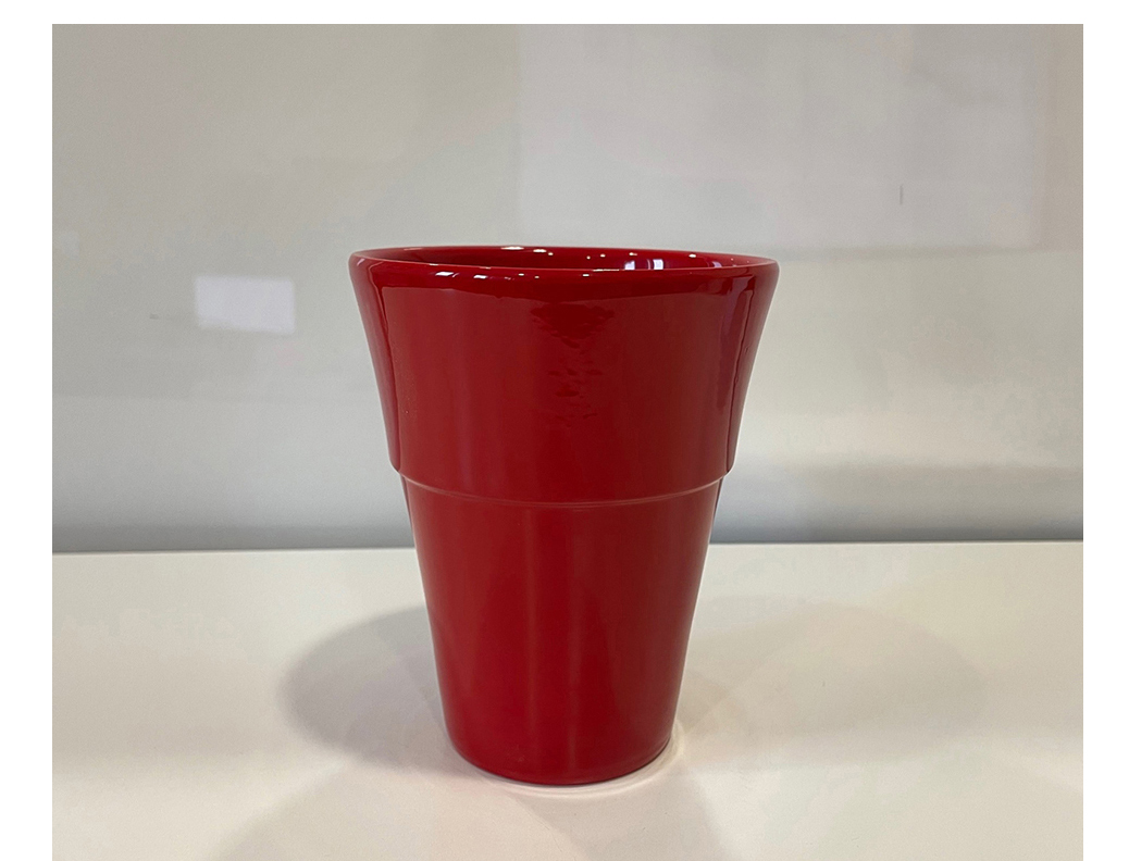VASO PER ORCHIDEA D14CM. KIRSCHROT GL