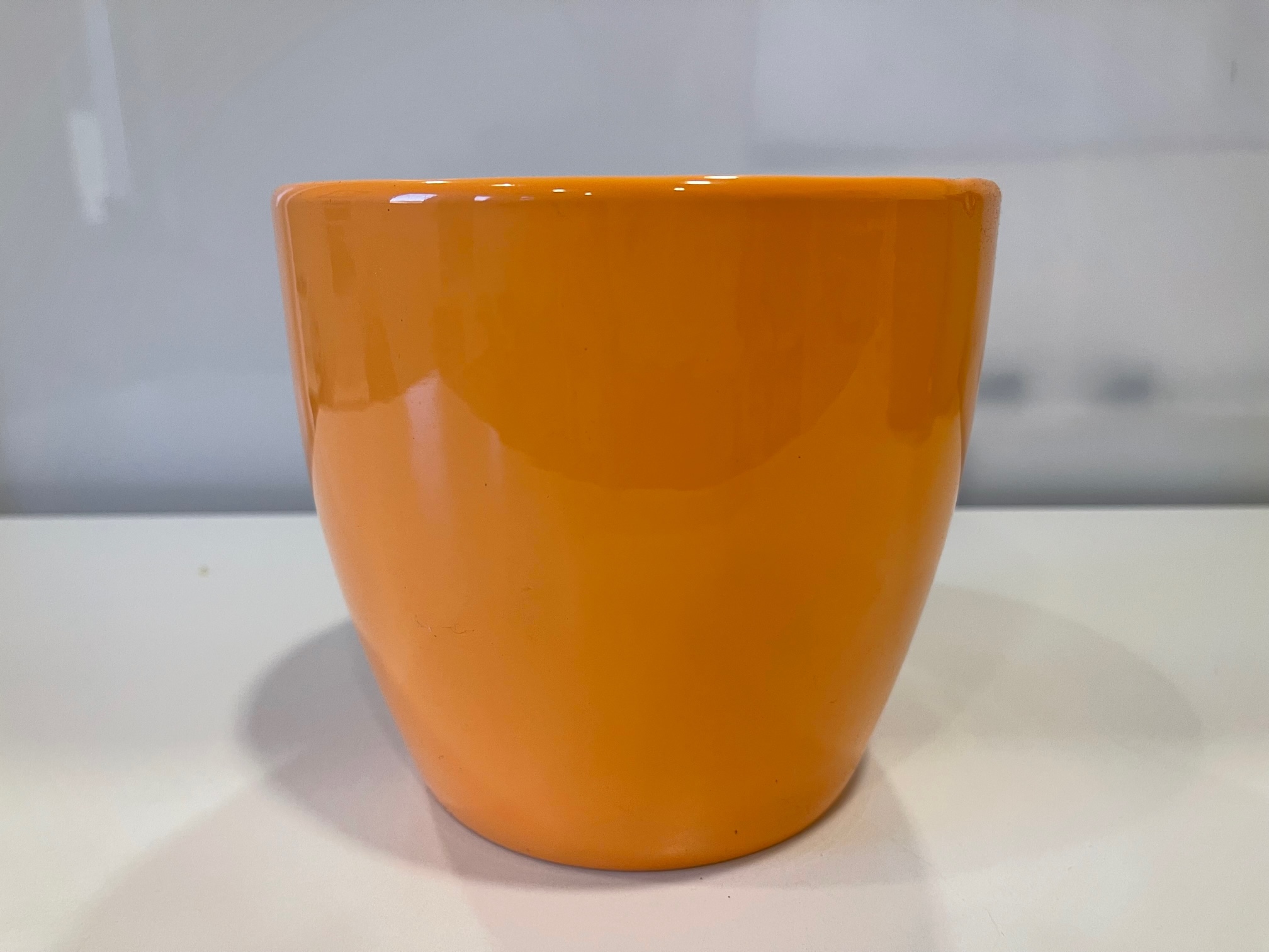 VASO PER PIANTE D19CM. ARANCIO CH.
