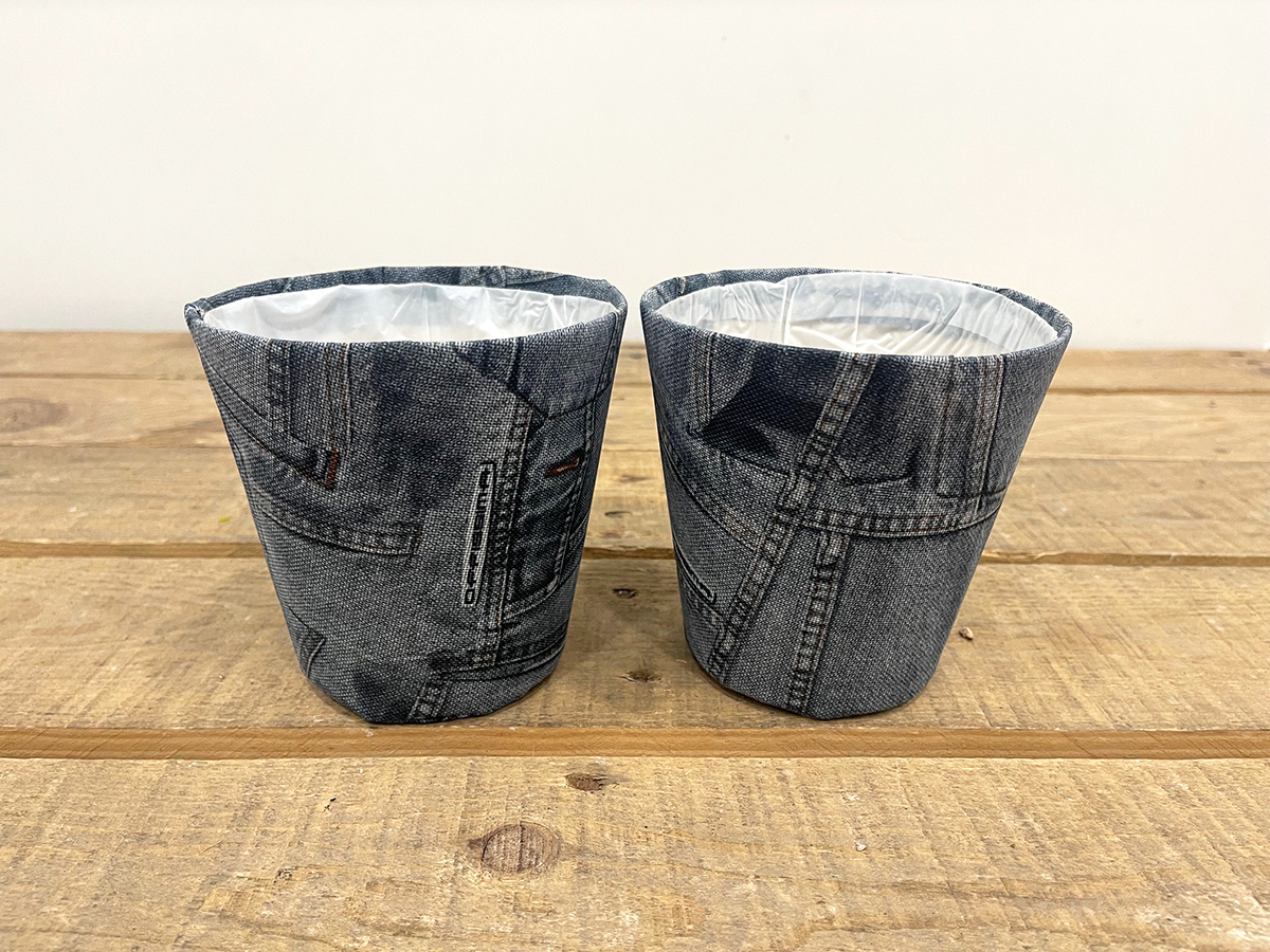 VASO BLUE JEANS  2PZ  H13 D13,5