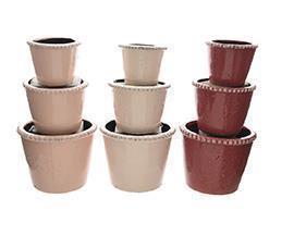 CASPO PLANTER S/3PZ. H15-12-9CM.CREAM