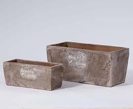 CASSETTA TERR. S/2PZ. H20-16 L35-28CM.