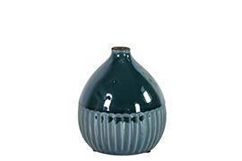 VASO FLORIS SMALL H13,5 D11,5CM. 2PZ. BLUE