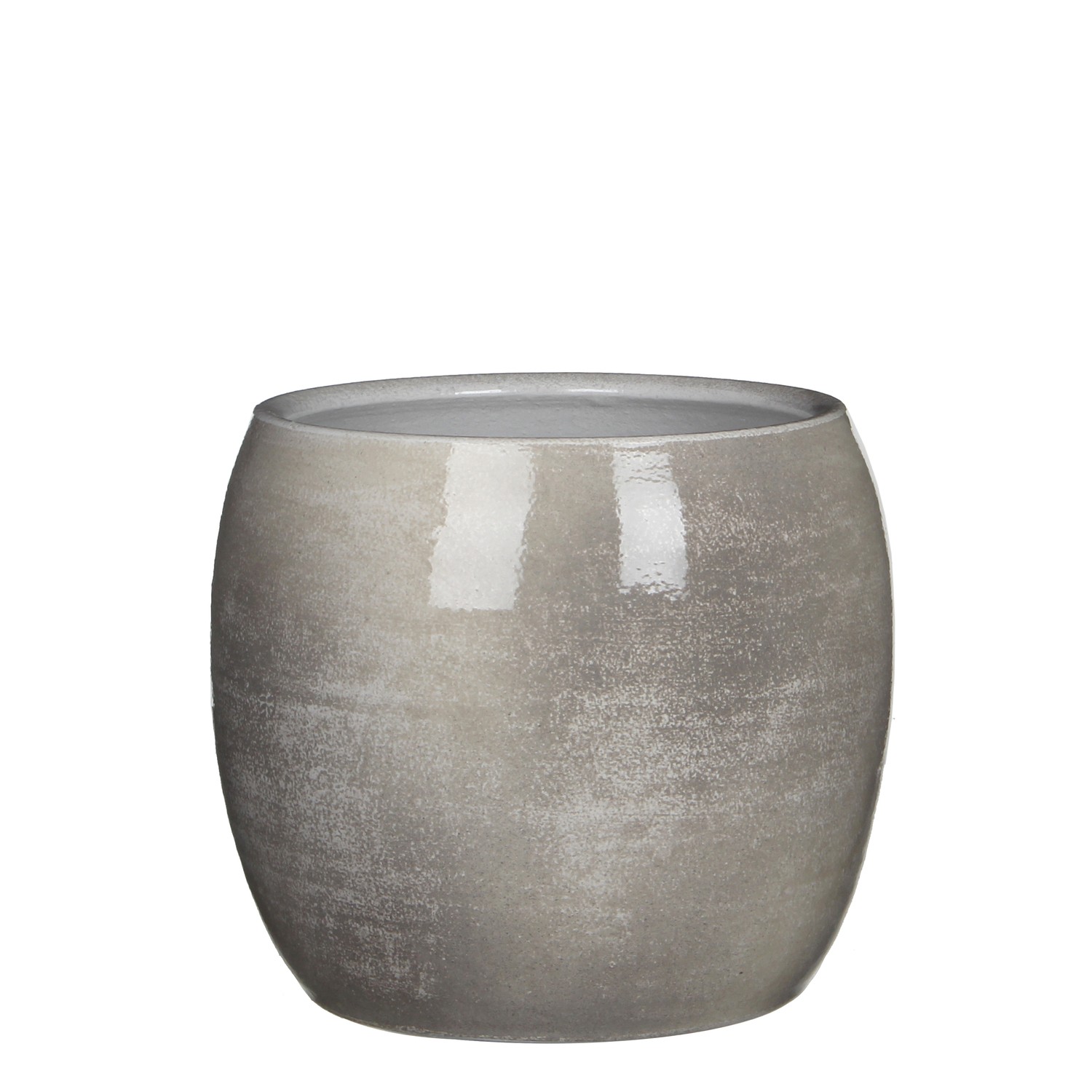 VASO LESTER D24 H22CM. LT GREY
