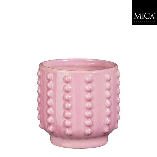 VASO BOAZ D17,5 H16,5CM. ROSA