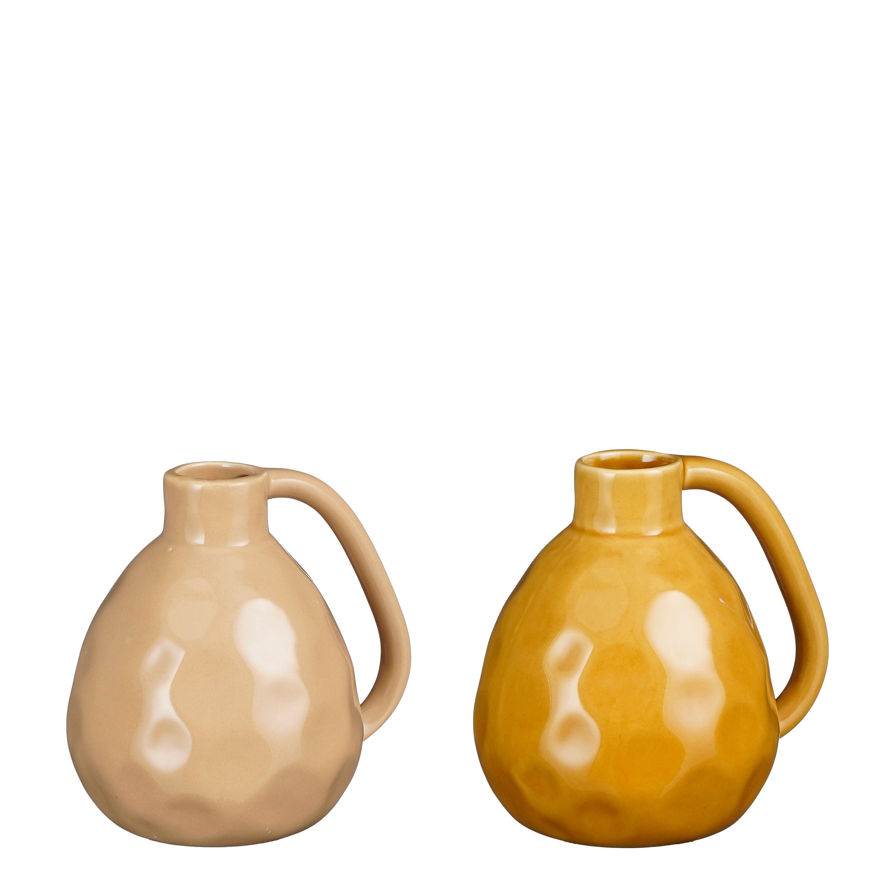 VASO BROCCA 14X11 H12,5CM. 2PZ.COL.ASS.
