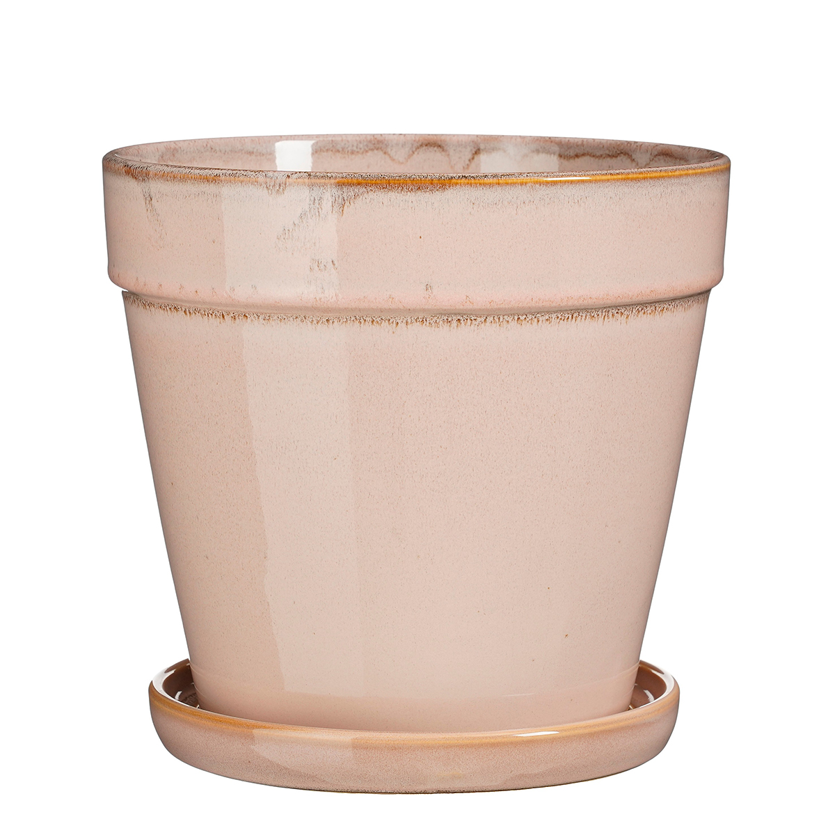 VASO CLINT C/SOTTOV. D23 H21CM. ROSA ANT.
