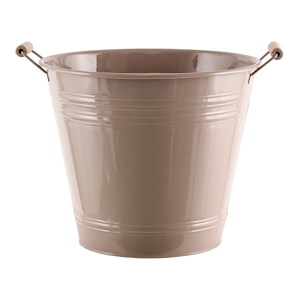 VASO LATTA D34 H28CM. BEIGE