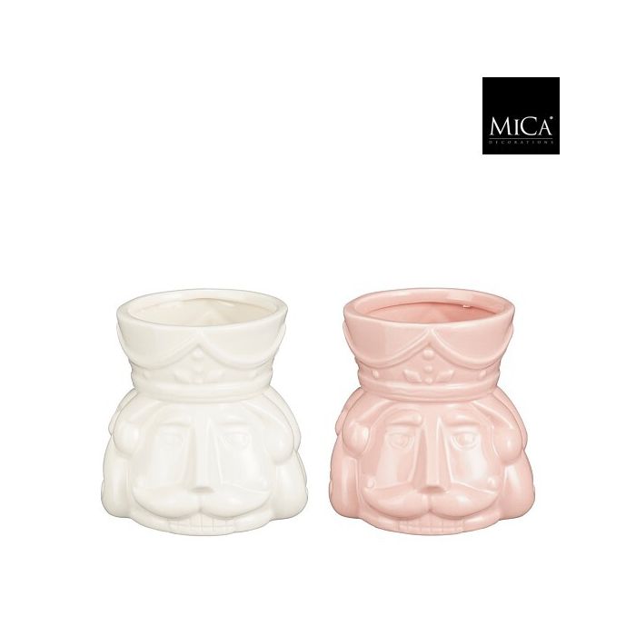 VASO SCHIACCIANOCI D10 H10,5CM. 2PZ.COL.ASS.