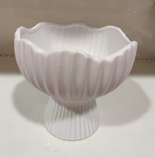 PORTAVASO CERAM. D22 H21CM. BIANCO
