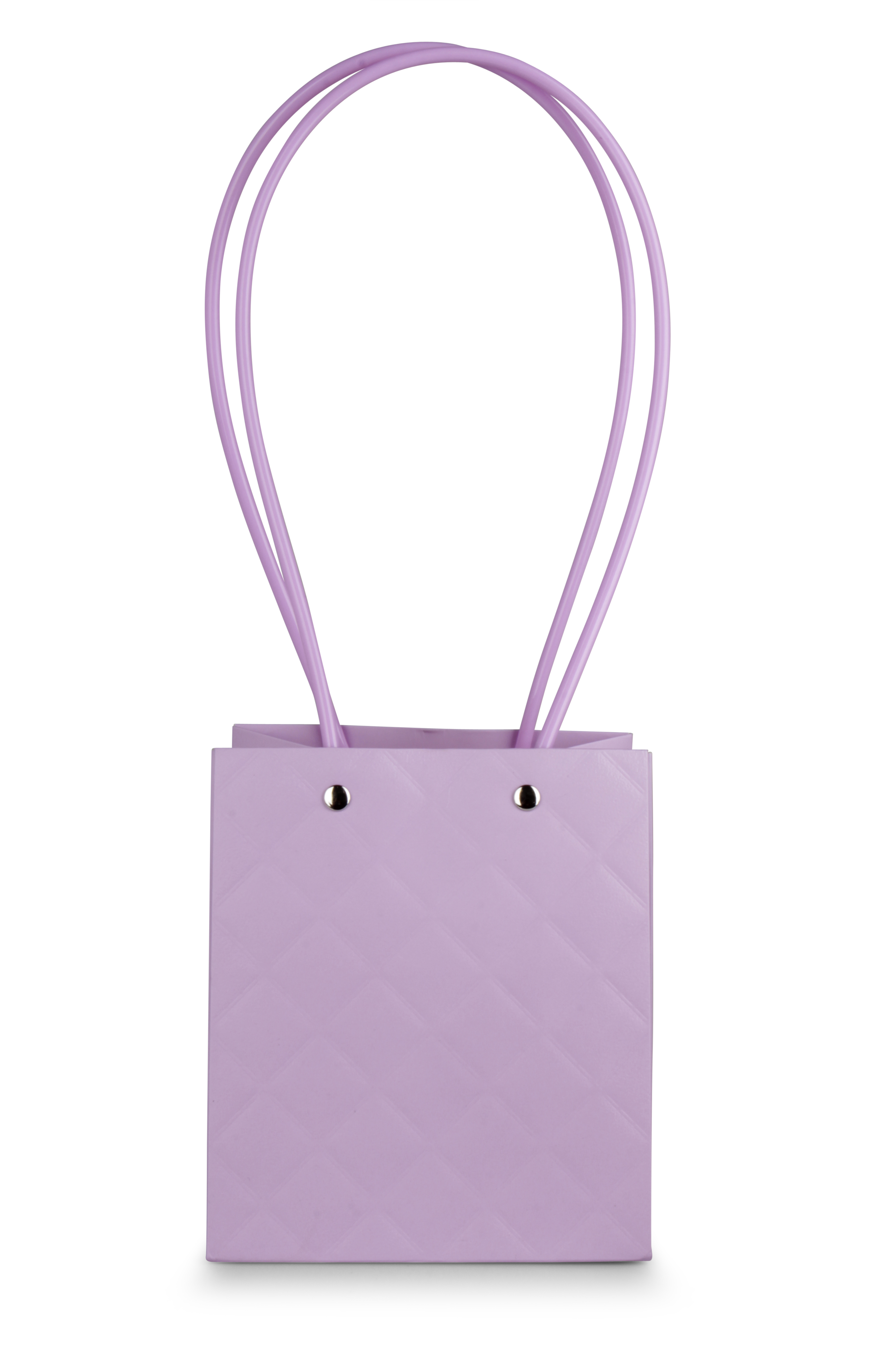 BORSA MATEL.IMP.8PZ. 13X13 H15CM. LILLA