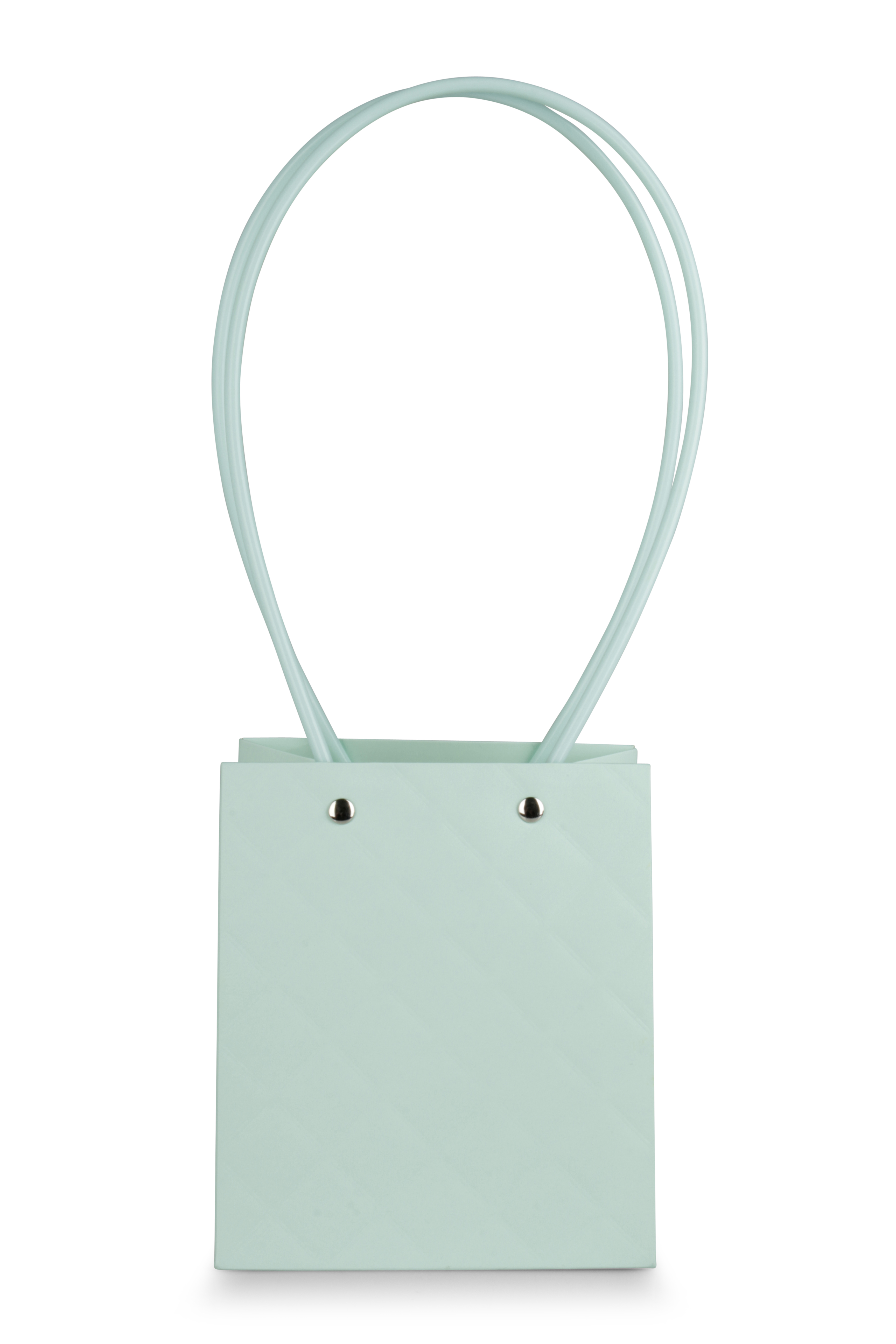 BORSA MATEL.IMP.8PZ. 13X13 H15CM. MENTA