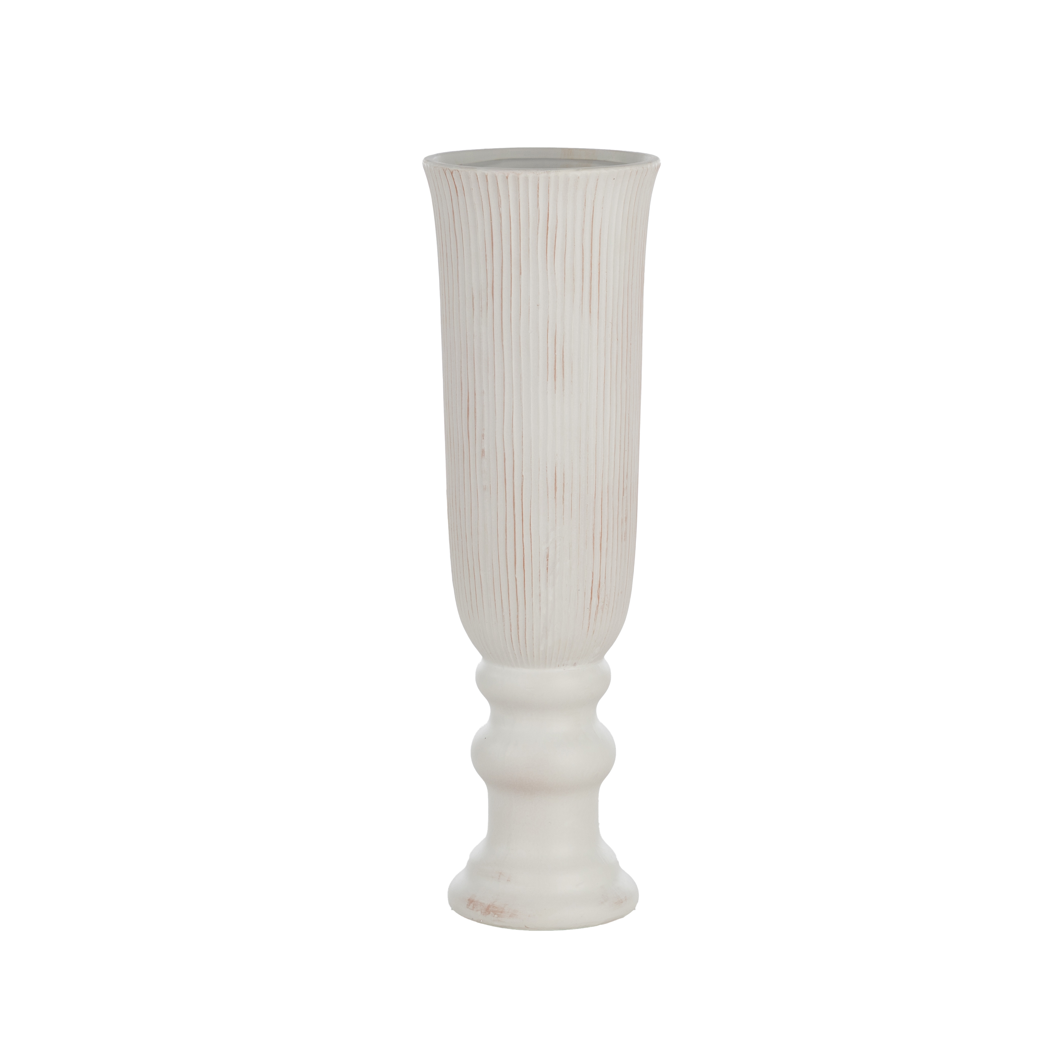 COPPA ALTA TERRAC. D17,5 H56,5CM. BIANCO